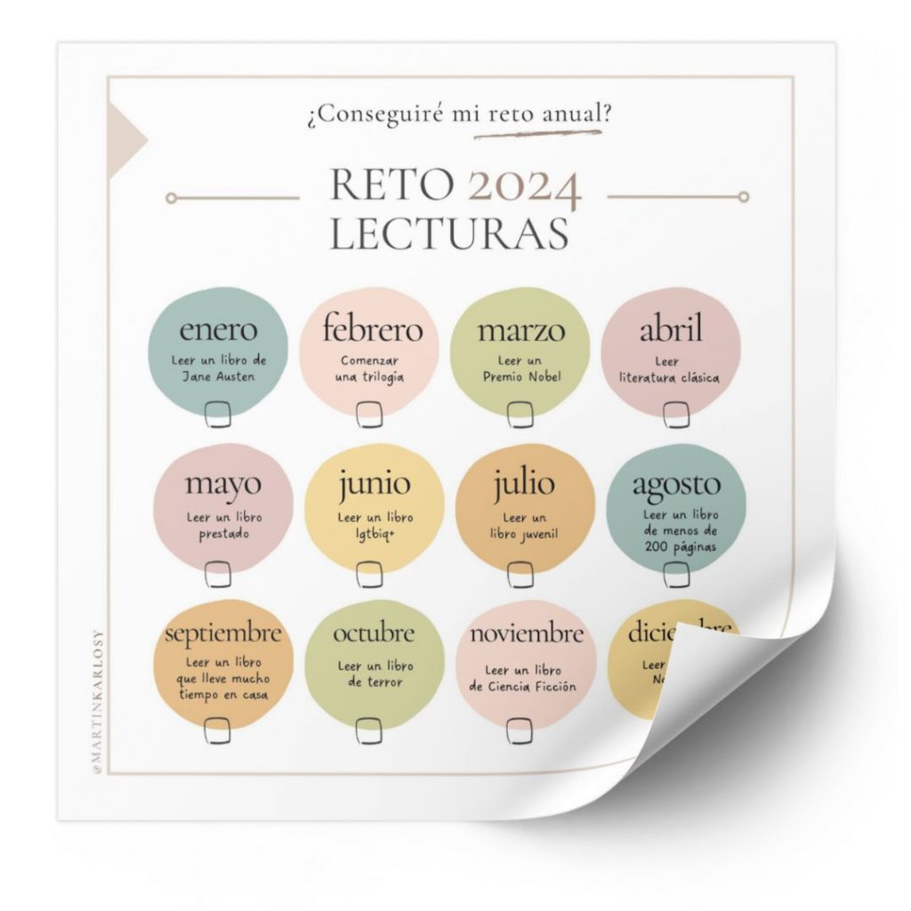 Plantilla Reto Lecturas 2024