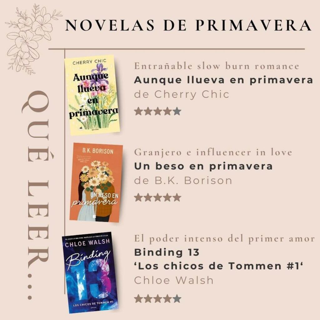 Novelas de primavera