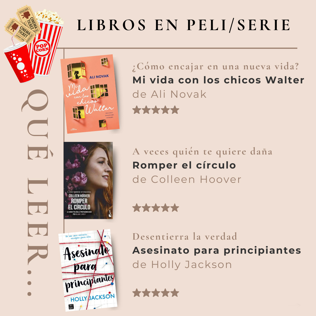 Libros en película o serie de televisión