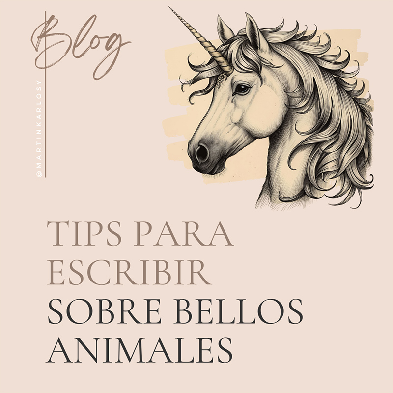 tips para escribir sobre bellos animales