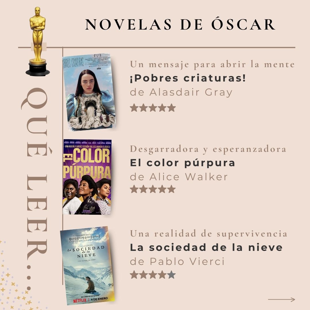 Que Leer Novelas de Oscar