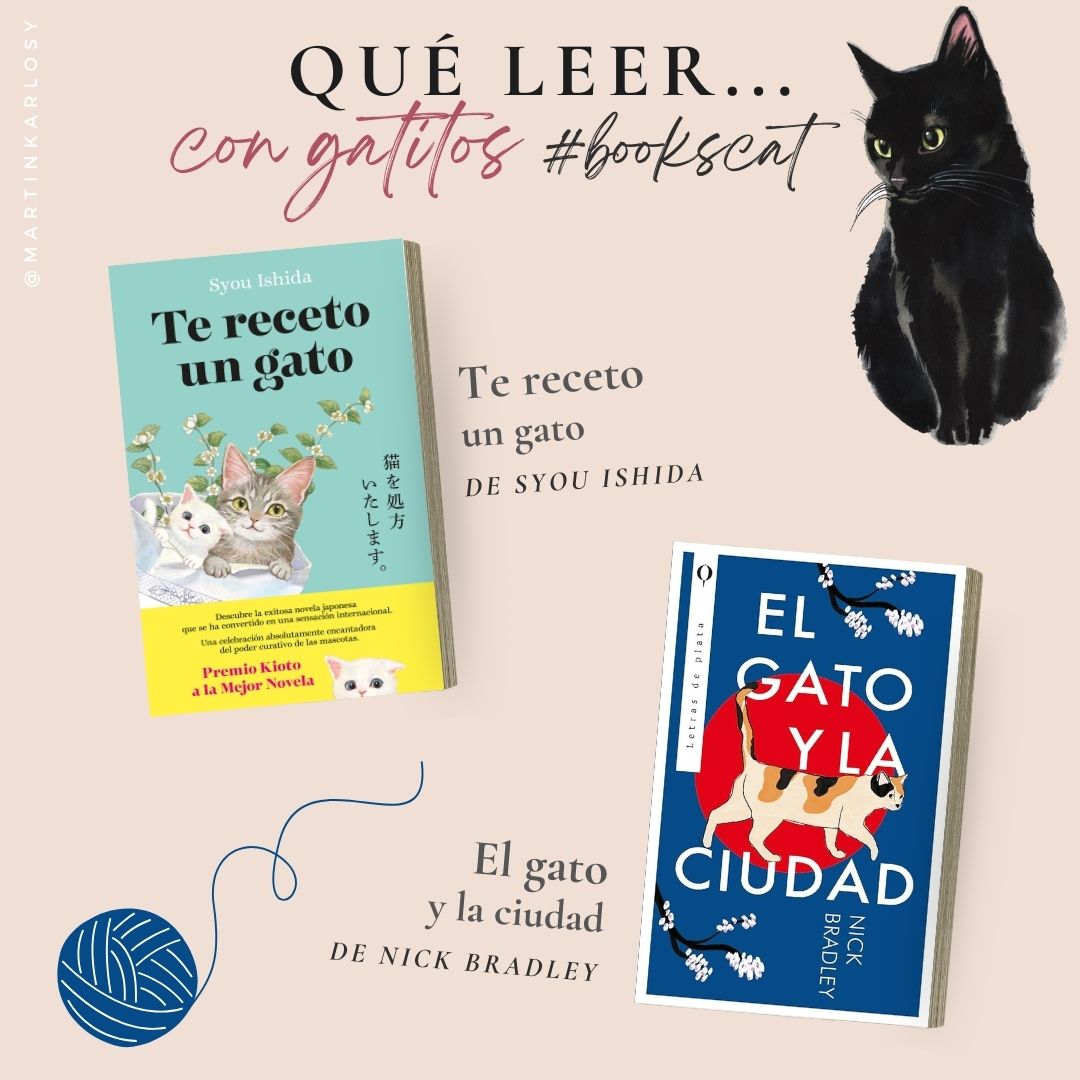 Que Leer... con gatitos #bookscat