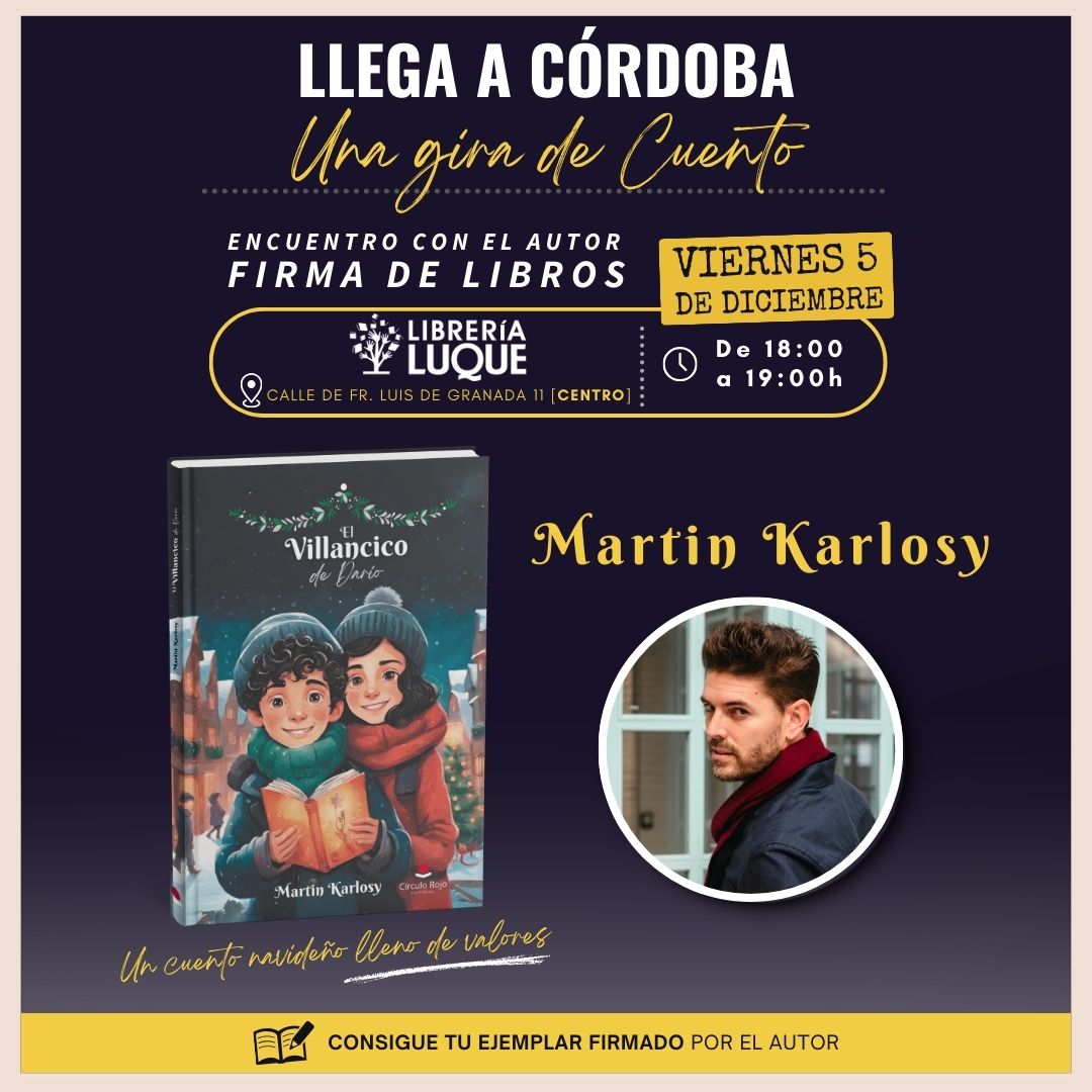 Firma de libros en Córdoba