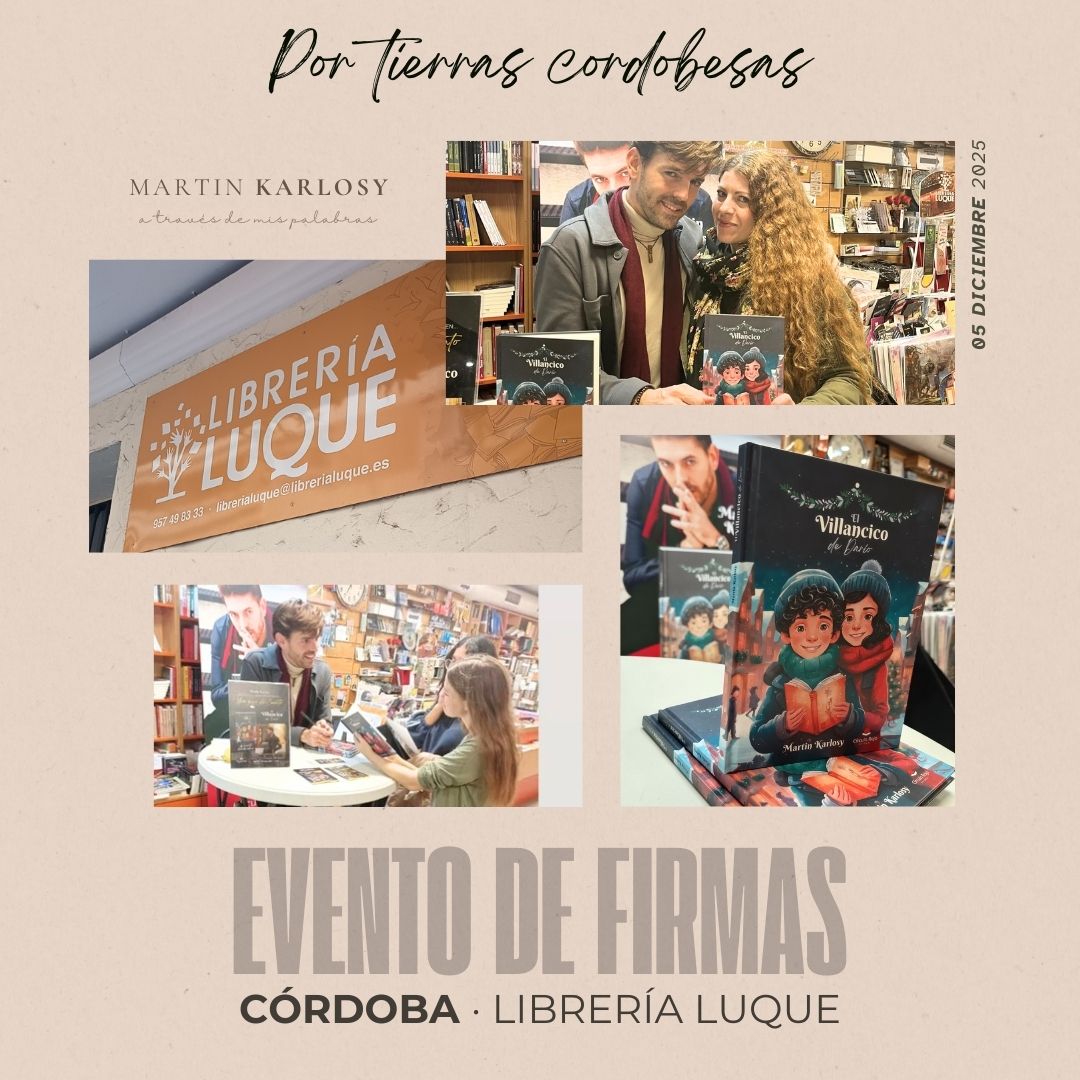 Córdoba y eventos de firmas Martin Karlosy