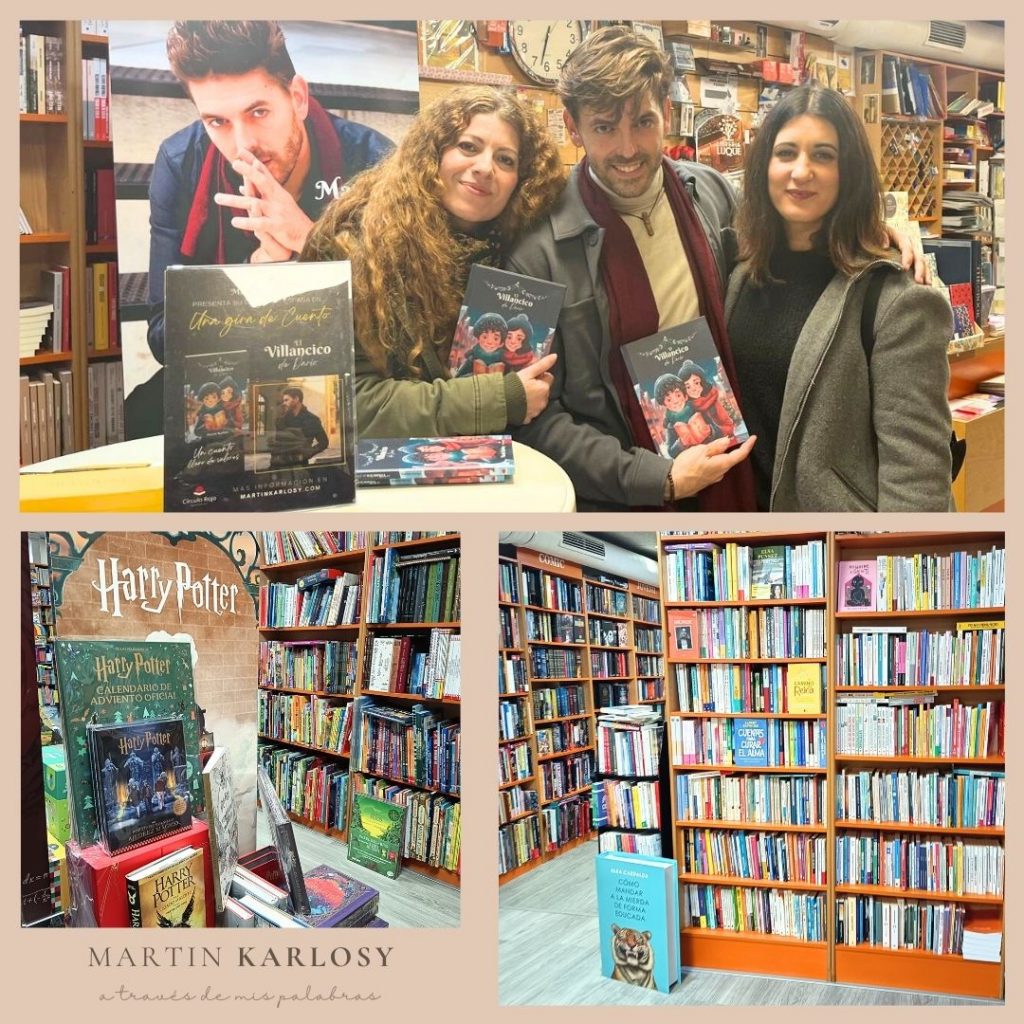 Librería Luque Córdoba y eventos de firmas Martin Karlosy
