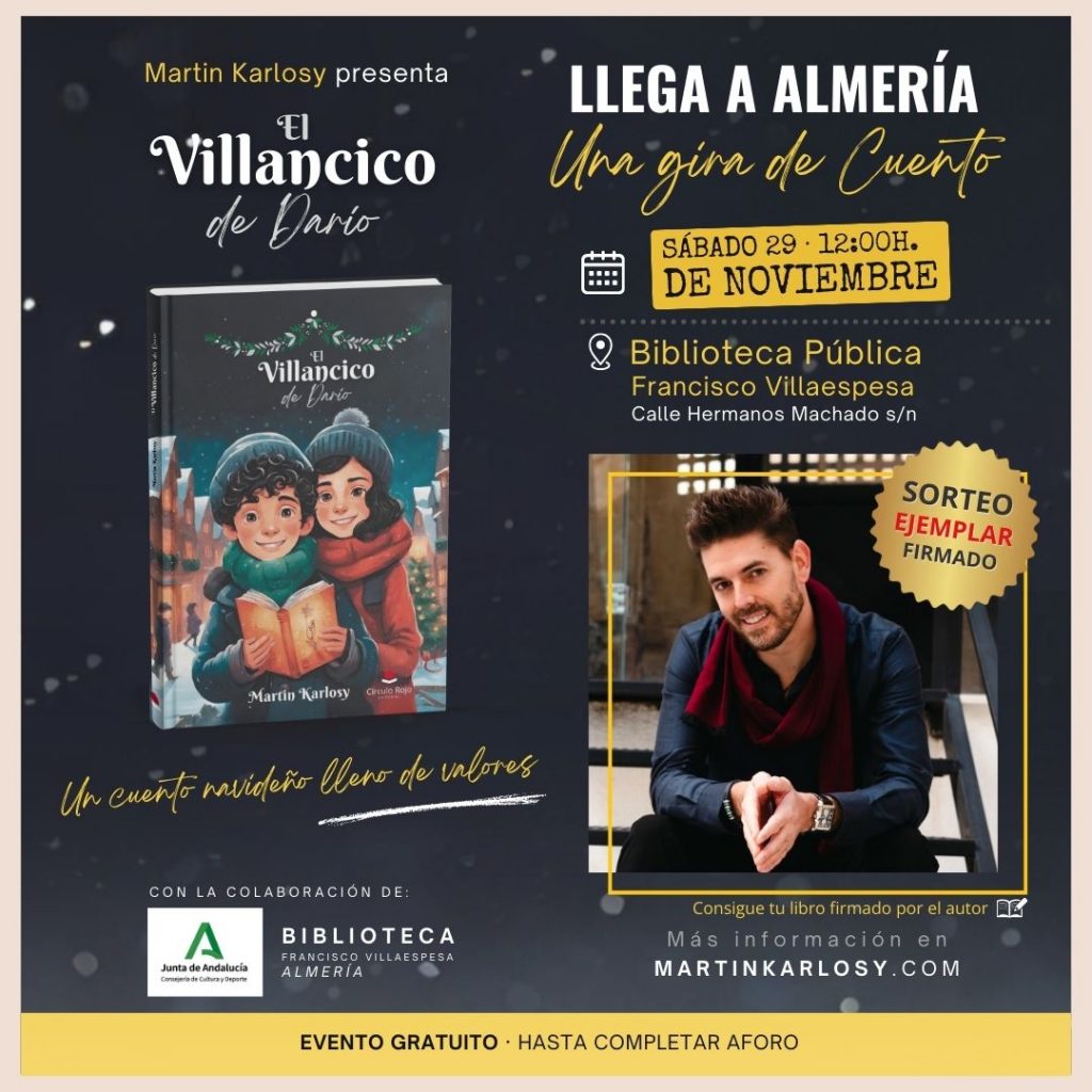 llega a Almería Una Gira de Cuento de Martin Karlosy