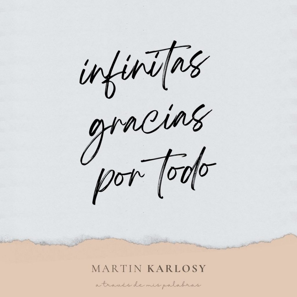 Martin Karlosy 2025 Gracias