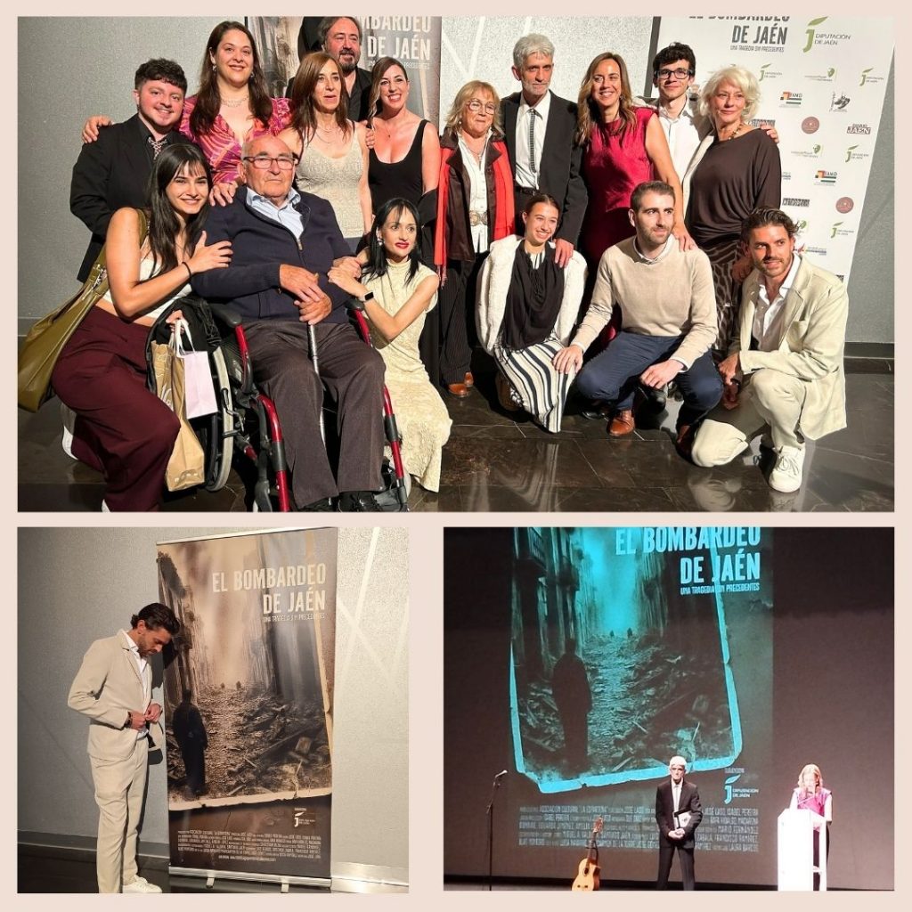 El bombardeo de Jaén · Estreno película documental · Teatro Infanta Leonor